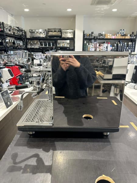 Pre Loved Ecm Syncronika With Flo Cöntrol Semi Command Coffee Machine