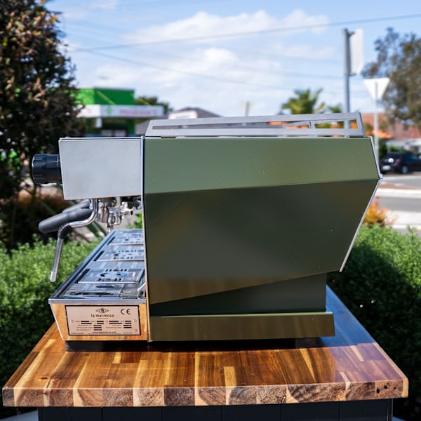 As New Ex-Training Room La Marzocco KB90 ABR – Exclusive Green Finish