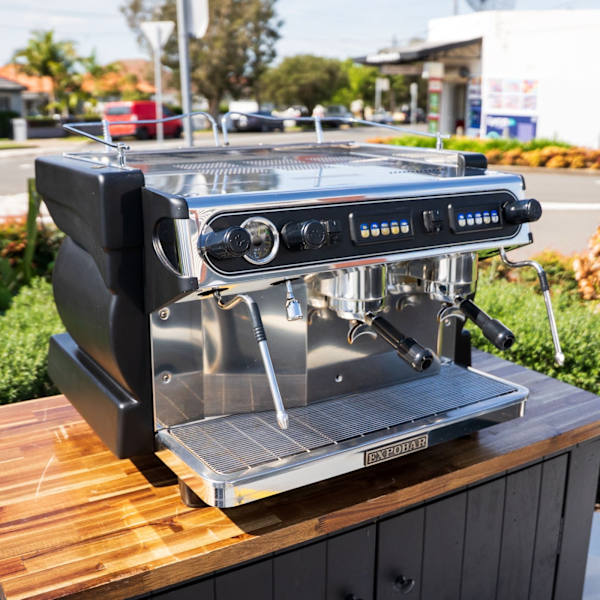 Pre-Loved Expobar Ruggero Alfa – 2 Group Tall Cup – Matt Black