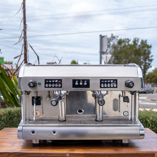 Pre Loved 2 Group Wega Polaris Commercial Coffee Machine In Chrome