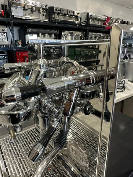 Pre Loved Ecm Syncronika With Flo Cöntrol Semi Command Coffee Machine