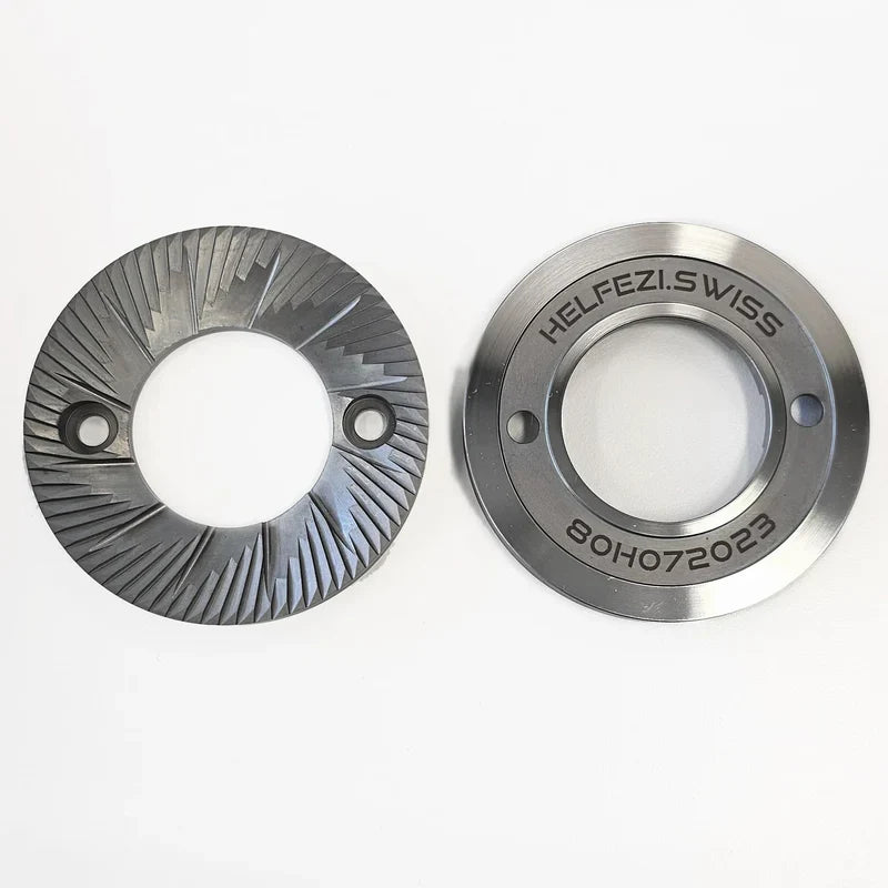 Mahlkonig E80S And 804/807 Grinders Helfezi 80mm Steel Burrs Ultra Precise Geometry