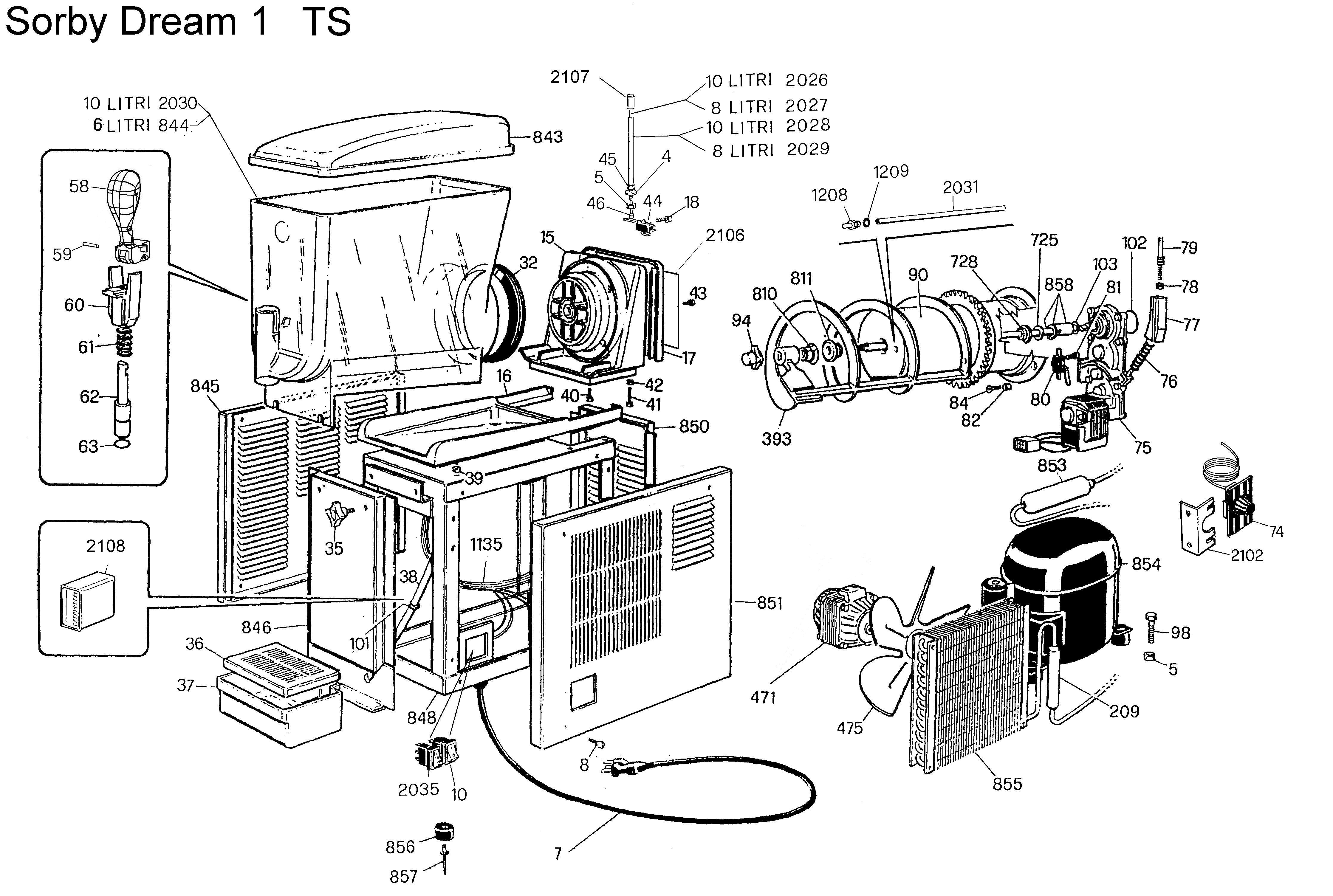 SPM Sorby 10L Slushie Machine