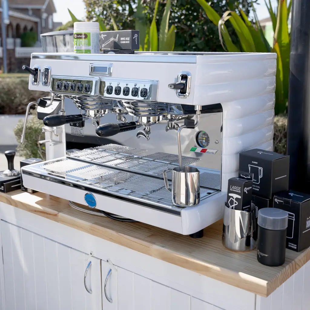 Carimali Bubble DIP DKS-65 Grinder in White with the NEW