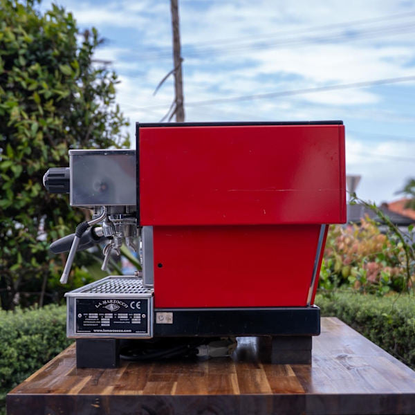Pre Loved Custom Red 2 Group La Marzocco Linea Av Coffee Machine