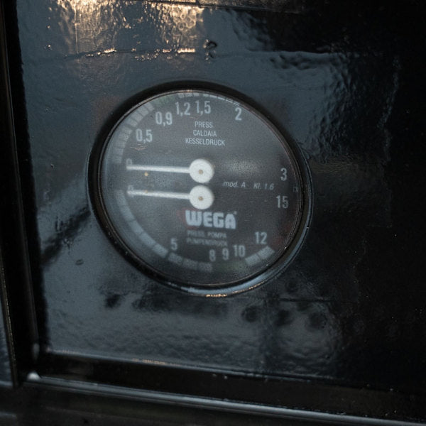 Custom Black Pre-Owned Wega Pegaso 2 Group Tall Cup Espresso Machine