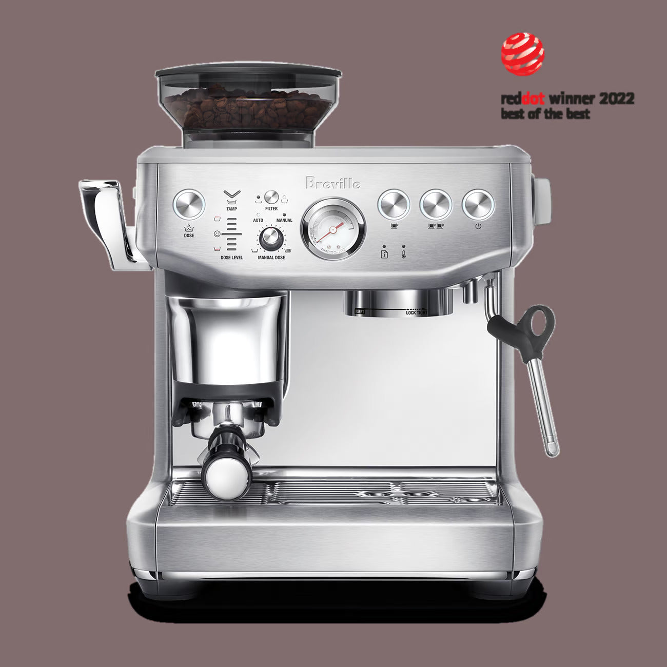 Stainless Steel Manual Breville Barista Express Brushed Stainless