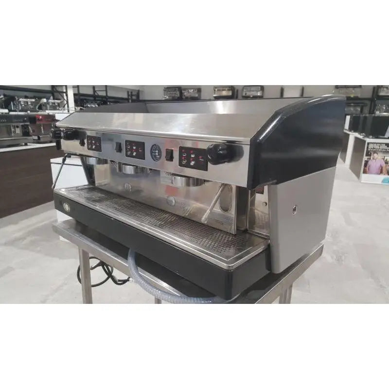 Semi Black Cheap 3 Group Wega Atlas Commercial Coffee