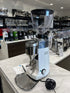 Demo Display Mazzer Kony S White Commercial Coffee Grinder
