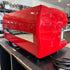 Pre Owned 3 Group Wega Polaris In Red Commercial Coffee Machine