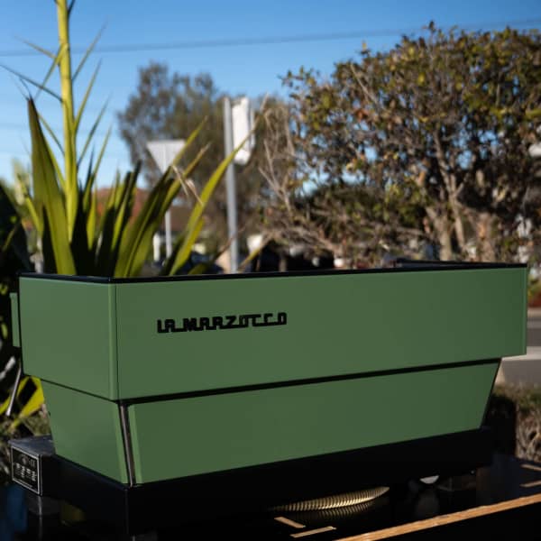 Army Green Custom La Marzocco Linea Commercial Coffee Machine