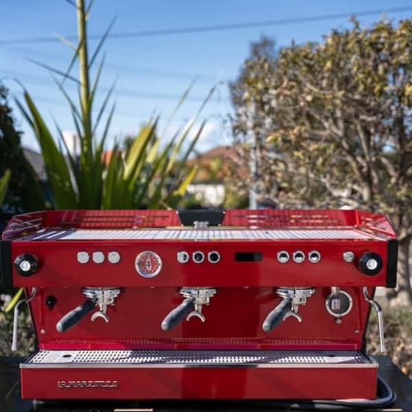 Brand New Candy Apple Red La Marzocco PB Commercial Coffee Machine
