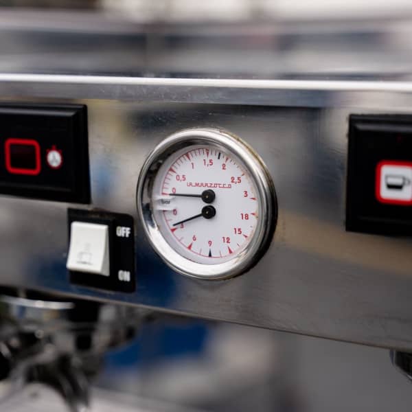 Pale Pink La Marzocco Linea With Shot Timers Commercial Coffee Machine