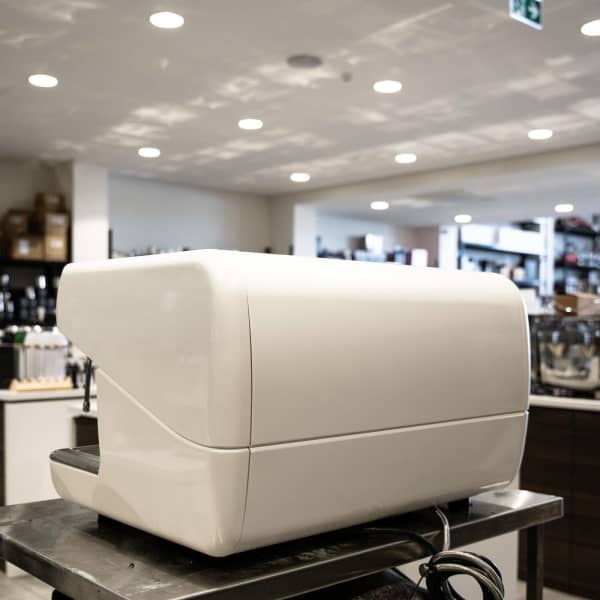 Clean 2 Group Futurmatt Commercial Coffee Machine In White