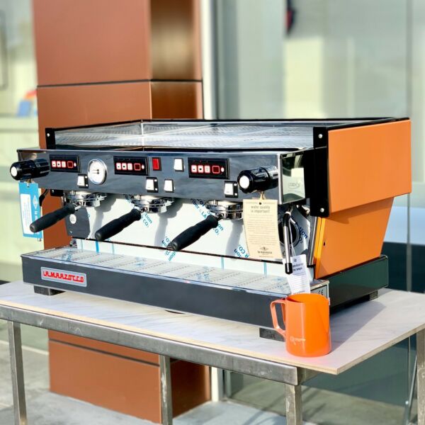 Brand New Custom 3 Group La Marzocco Linea Shot Timer Coffee Machine