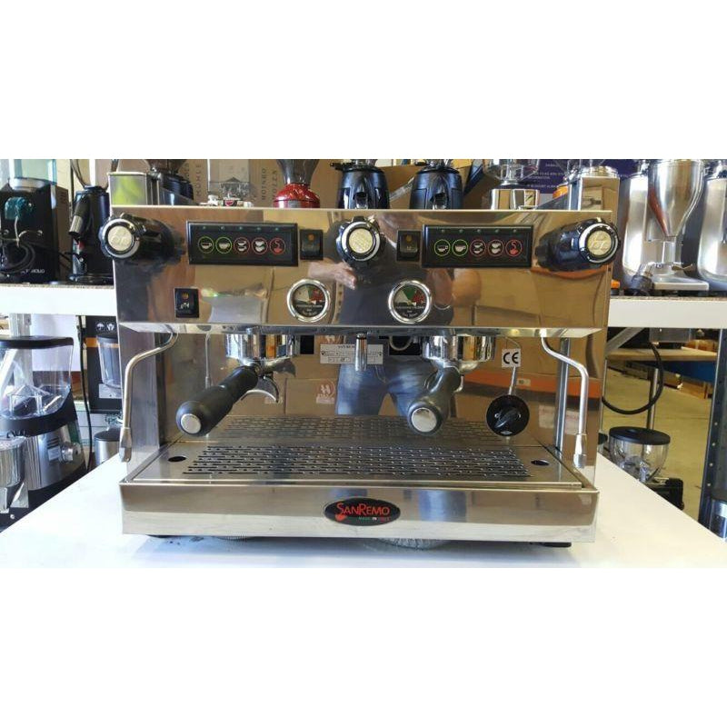 Cheap Pre-owned Semi Compact Sanremo Commercial Coffee Machine