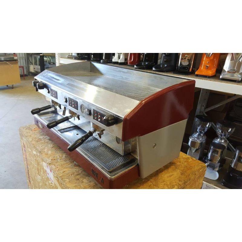 Cheap Pre-owned 3 Group Wega Atlas Commercial Coffee Machine