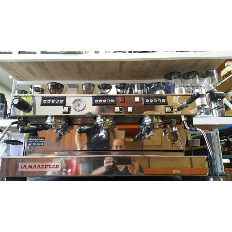 La Marzocco 2013 3 Group La Marzocco Linea AV Commercial Coffee Machine