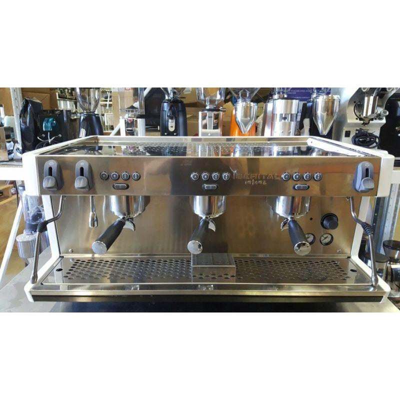 Demo Iberital 3 Group High Cup Commercial Coffee Machine