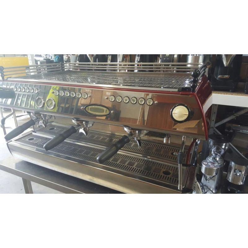 RED La Marzocco 3 Group FB80 Commercial Coffee Machine