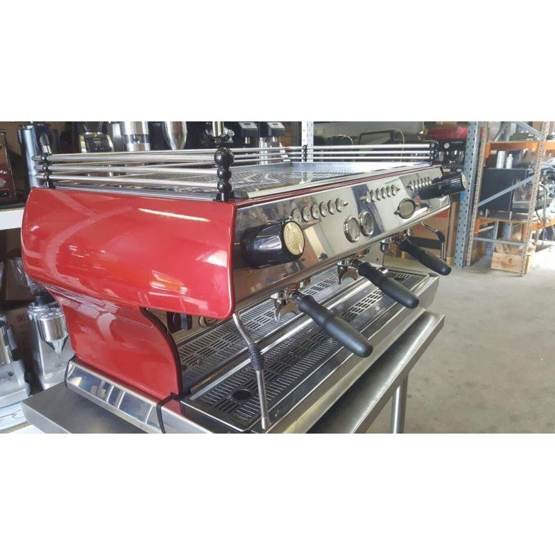 RED La Marzocco 3 Group FB80 Commercial Coffee Machine