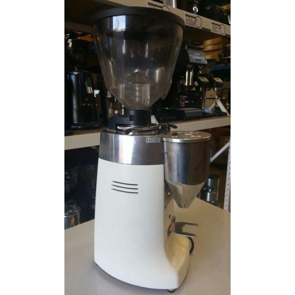 Pre-Owned White Mazzer Kony Electronic Commercial Coffee Bean Grinder