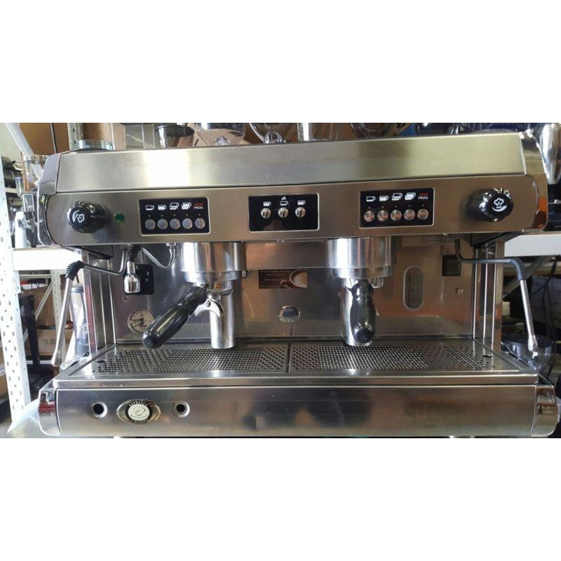 2 Group Wega Polaris Compact In Chrome Commercial Coffee Machine