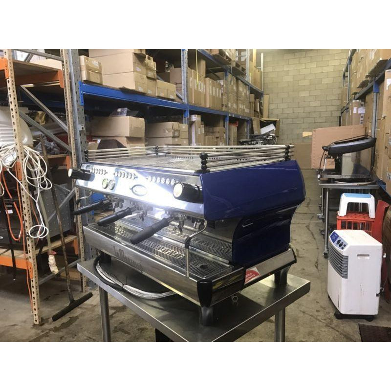 Cheap Blue 3 Group La Marzocco FB80 Commercial Coffee Machine