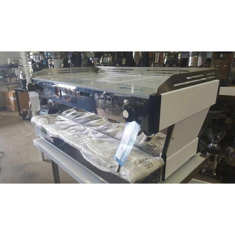 Demo 3 Group La Marzocco PB In Matt White Commercial Coffee Machine
