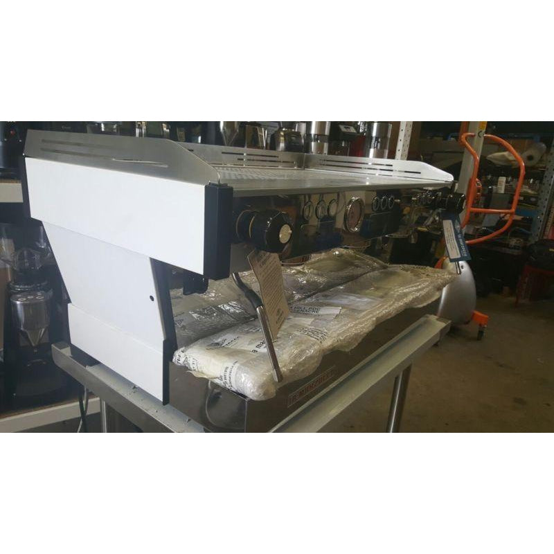 Demo 3 Group La Marzocco PB In Matt White Commercial Coffee Machine