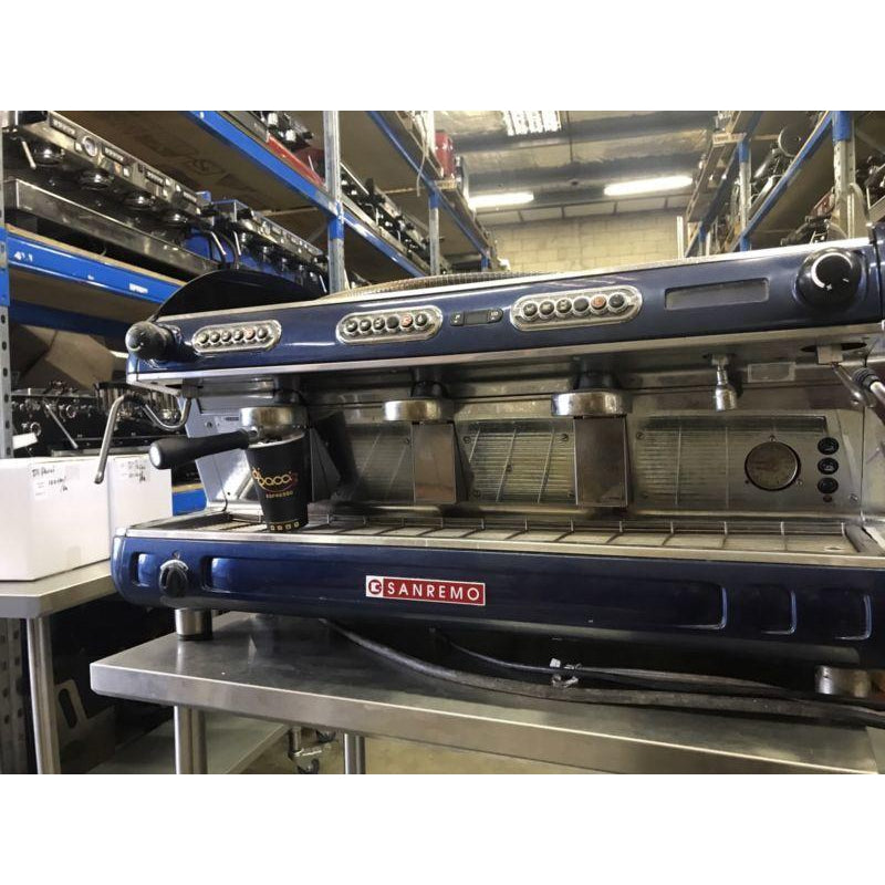 Cheap 3 Grp San Remo TCS Verona Multi boiler Commercial Coffee Machine