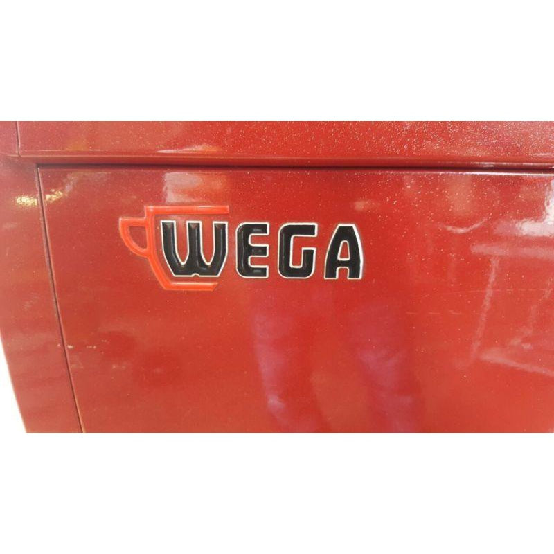 Cheap 2 Group High Cup Wega Vela Commercial Coffee Machine In Red