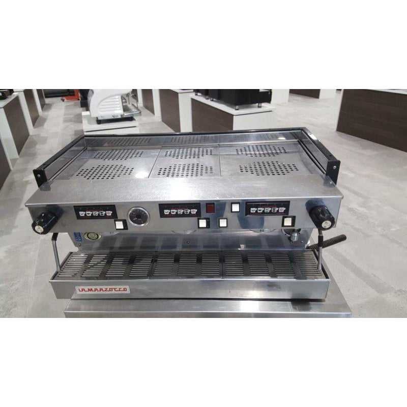 Cheap 3 Group La Marzocco Linea AV Commercial Coffee Machine In White