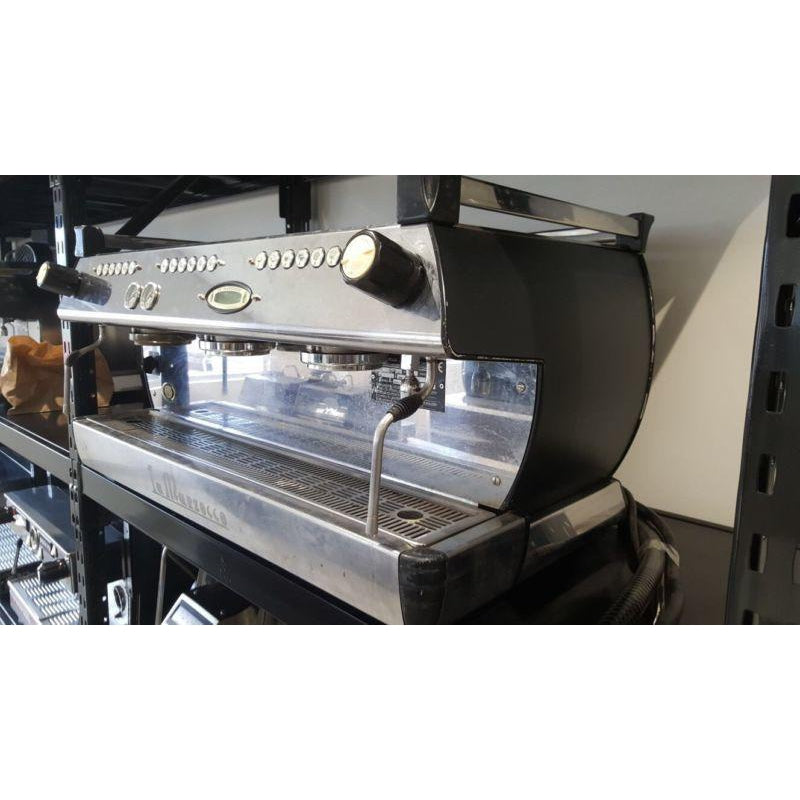 Cheap 3 Group La Marzocco GB5 Commercial Coffee Machine In Matt Black