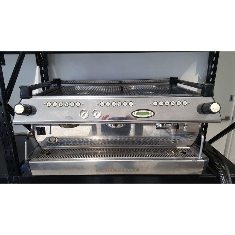 Cheap 3 Group La Marzocco GB5 Commercial Coffee Machine In Matt Black