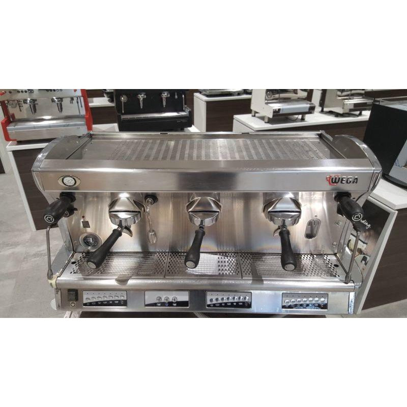 Cheap Pre-Owned 3 Group WEGA VELA High Cup Commercial Coffee Machine