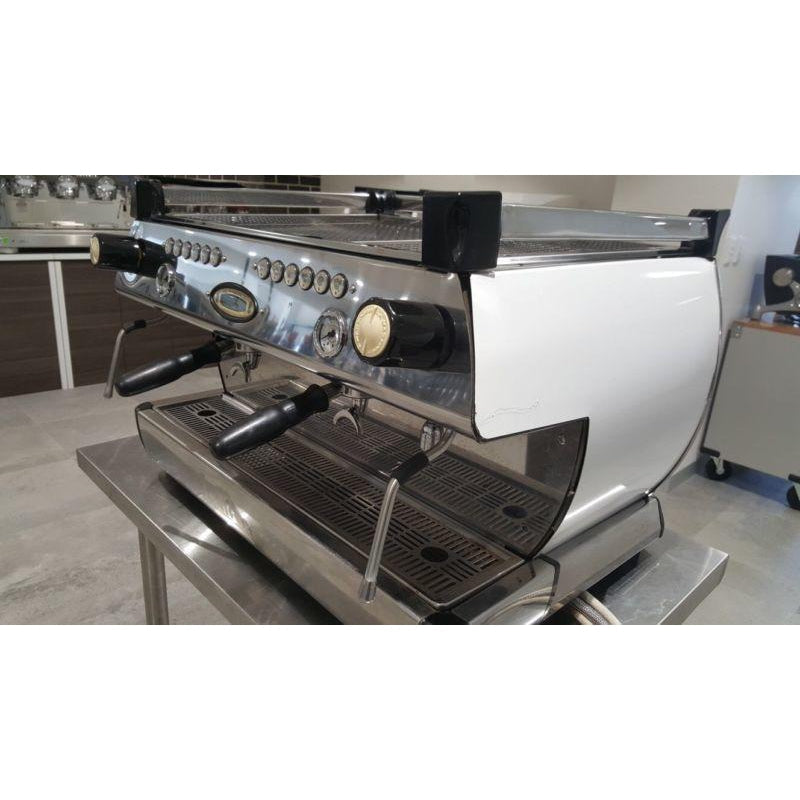 Pre-Owned WHITE 2 Group La Marzocco GB5 Commercial Coffee Machine