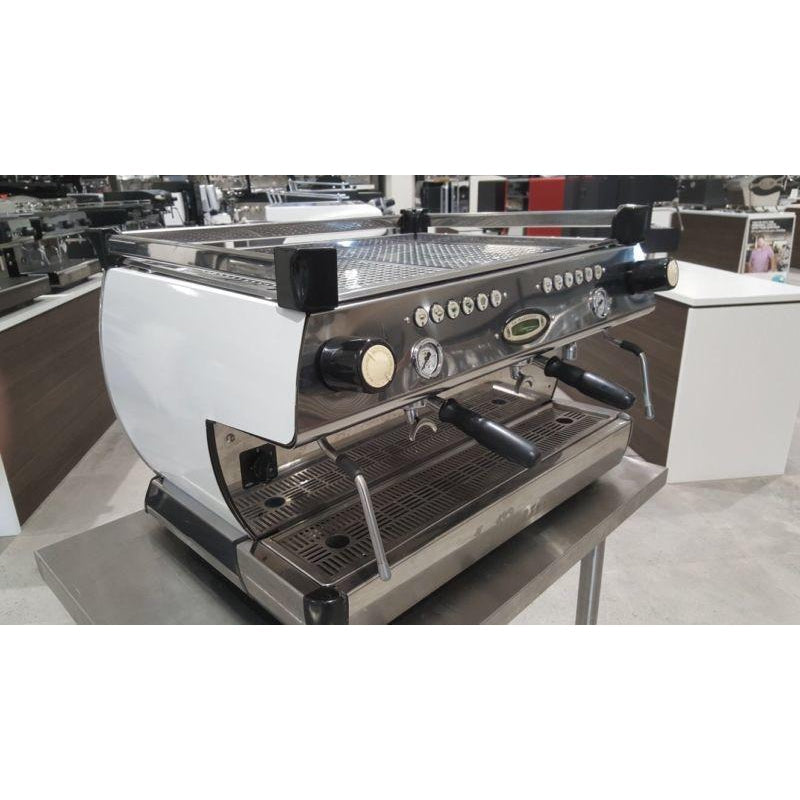 Pre-Owned WHITE 2 Group La Marzocco GB5 Commercial Coffee Machine