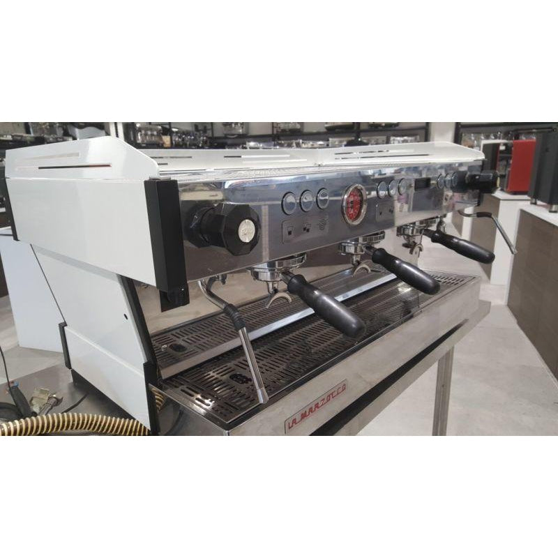 Demo 3 Group La Marzocco PB Commercial Coffee Machine In White