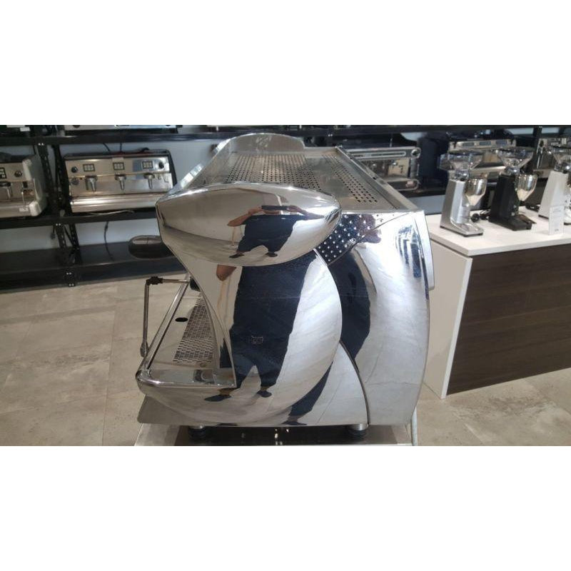 Cheap Second Hand 3 Group High Cup Wega Commercial Coffee Machine