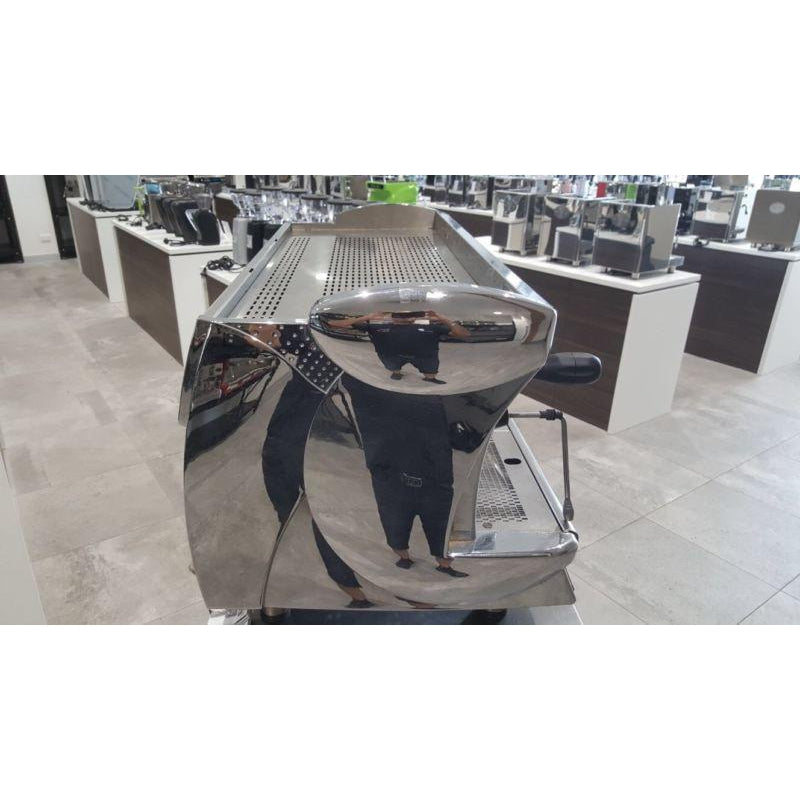 Cheap Second Hand 3 Group High Cup Wega Commercial Coffee Machine