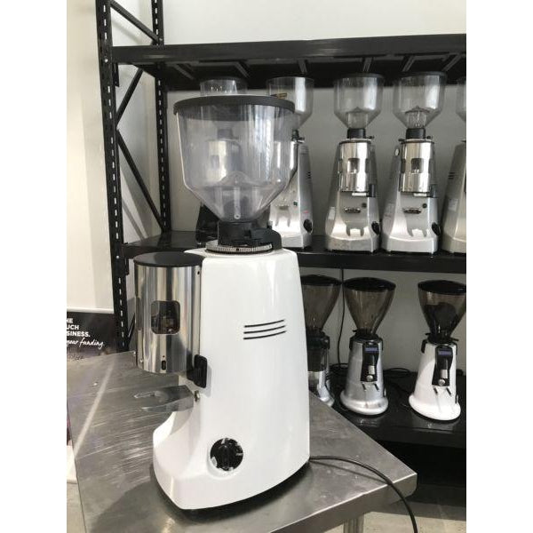 Cheap Mazzer Robur Automatic In White Commercial Coffee Grinder