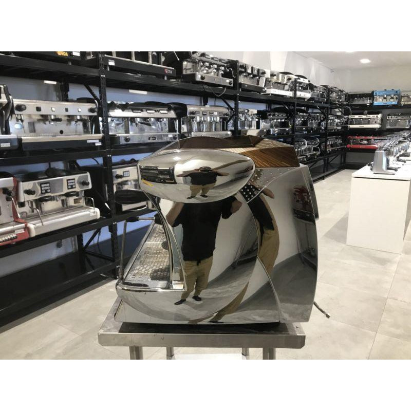 Cheap Pre-Owned 3 Group High Cup Wega Commercial Coffee Machine