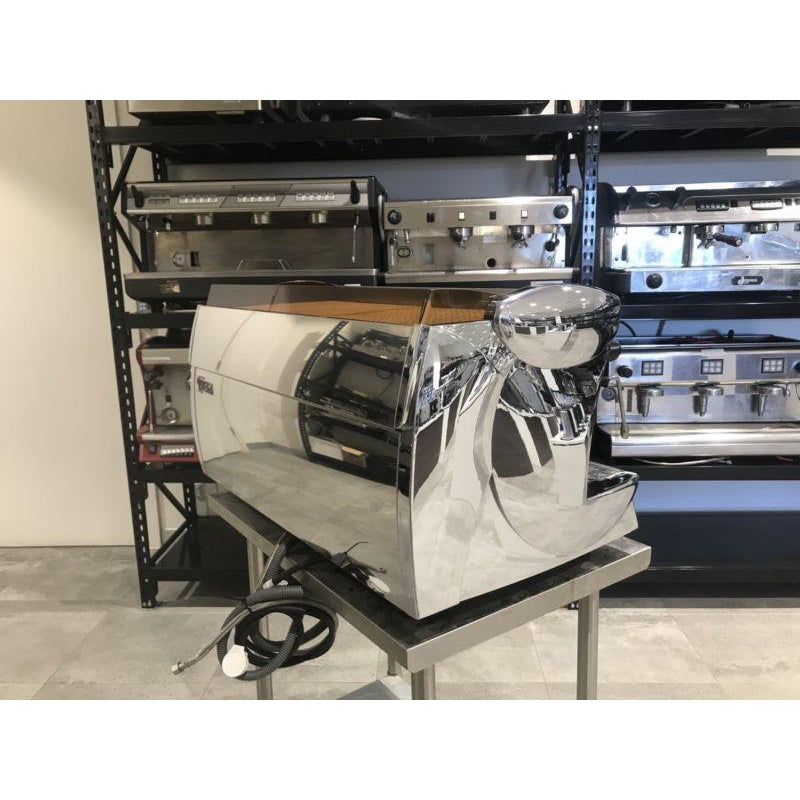 Cheap Pre-Owned 3 Group High Cup Wega Commercial Coffee Machine