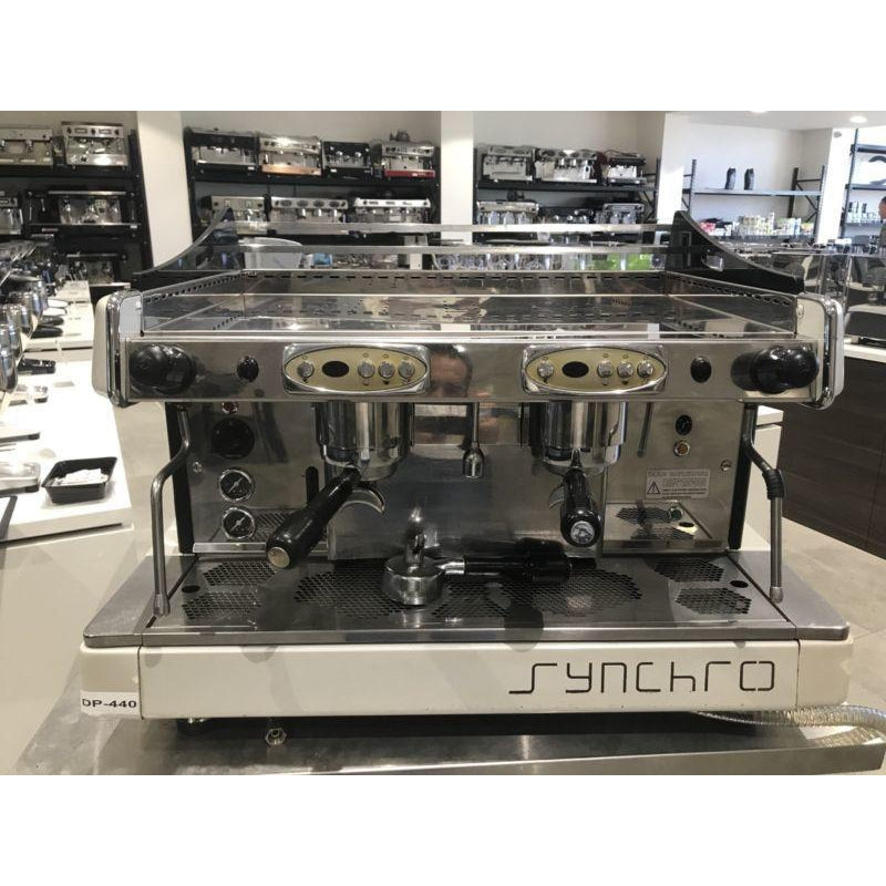 Pre-Owned Retro Funky 2 Group Commercial Coffee Machine