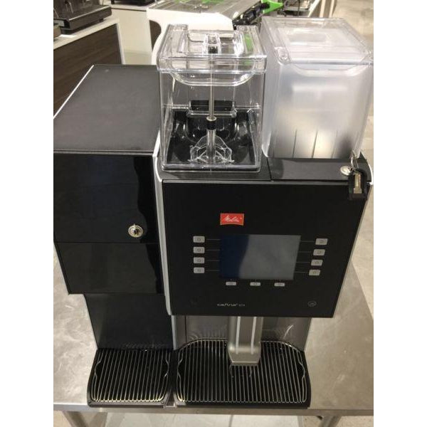 Brand New Fully Automatic Commercial Coffee Machine With Milk Fridge