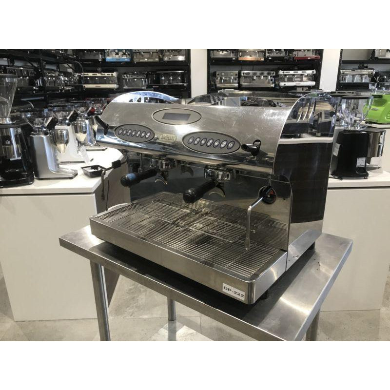 Cheap Second Hand 2 Group Italian High Cup Commercial Coffee Machine