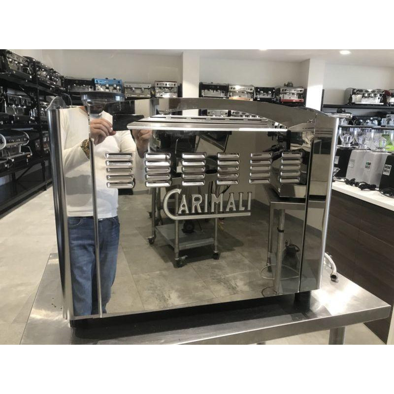 Cheap Second Hand 2 Group Italian High Cup Commercial Coffee Machine