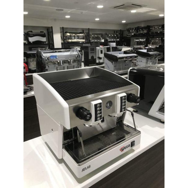 Brand New 2 Group 15 Amp Wega Atlas Compact Commercial Coffee Machine