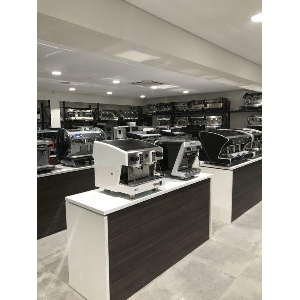 Brand New 2 Group 15 Amp Wega Atlas Compact Commercial Coffee Machine